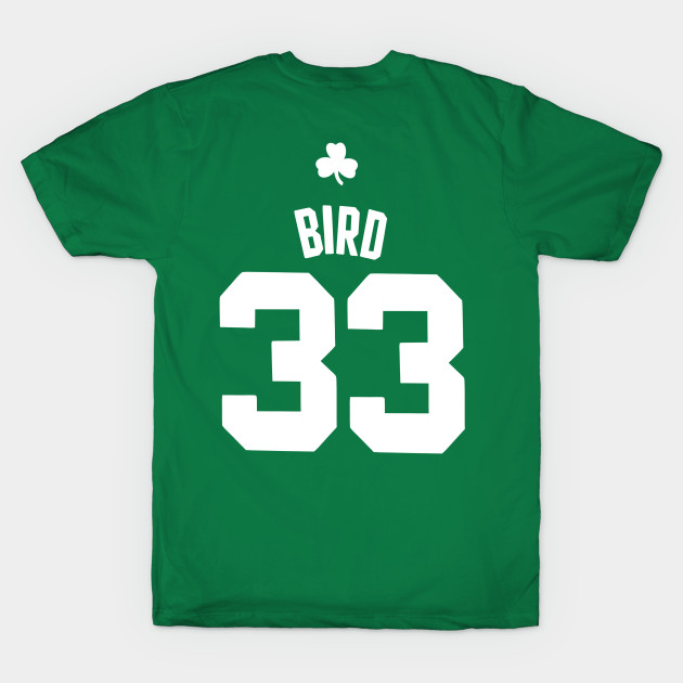 Larry Bird // Vintage Number Basketball by KnockDown